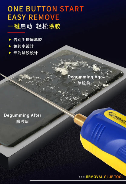 MECHANIC IR10 Pro IR13 IR14 IR16 Electric OCA Glue Removal Tool – Rechargeable Phone Screen Cleaning, Grinding & Polishing Tool
