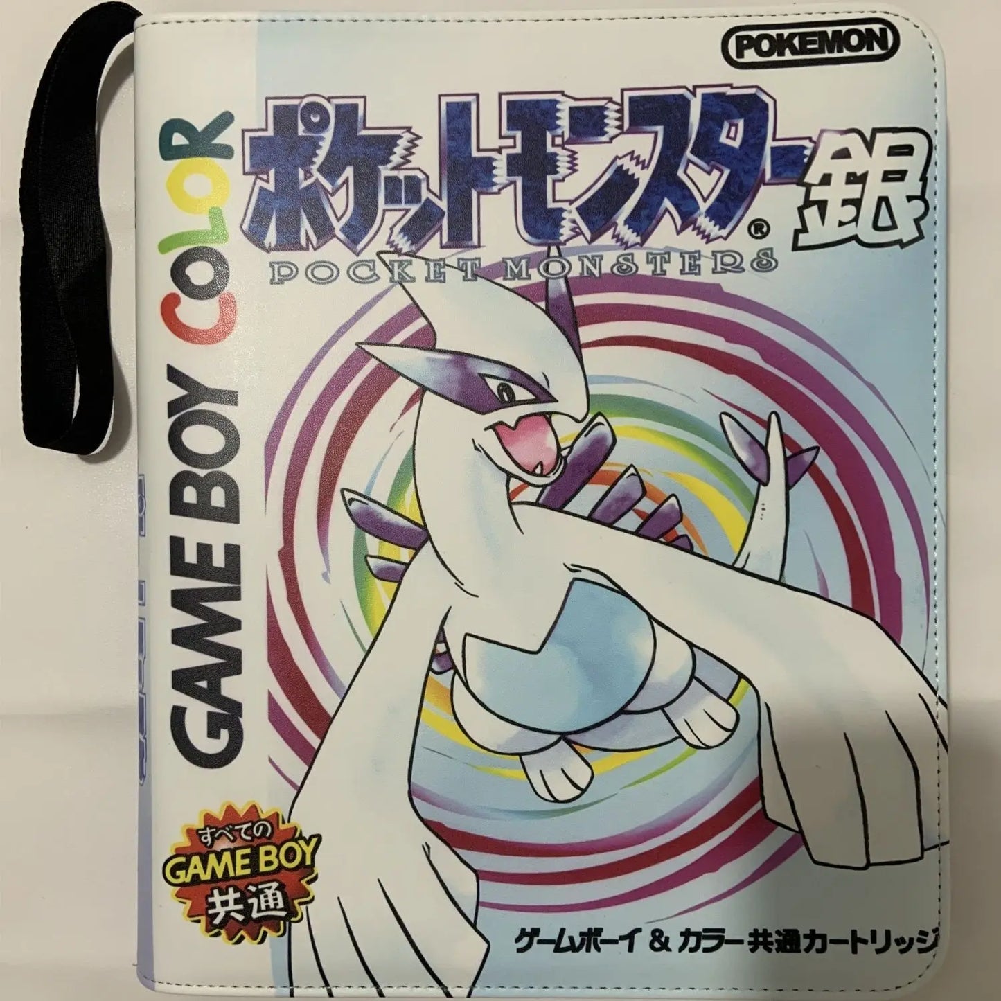 New Pokémon Pikachu Battle Card Binder — Zippered Card Holder for VMAX Game Card Collection, Anime Toys & Gifts