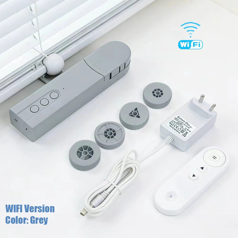 WiFi Smart Motorized Roller Blinds Motor – Tuya Zigbee App Control Automatic Curtain Lifting Drive for Shades & Shutters