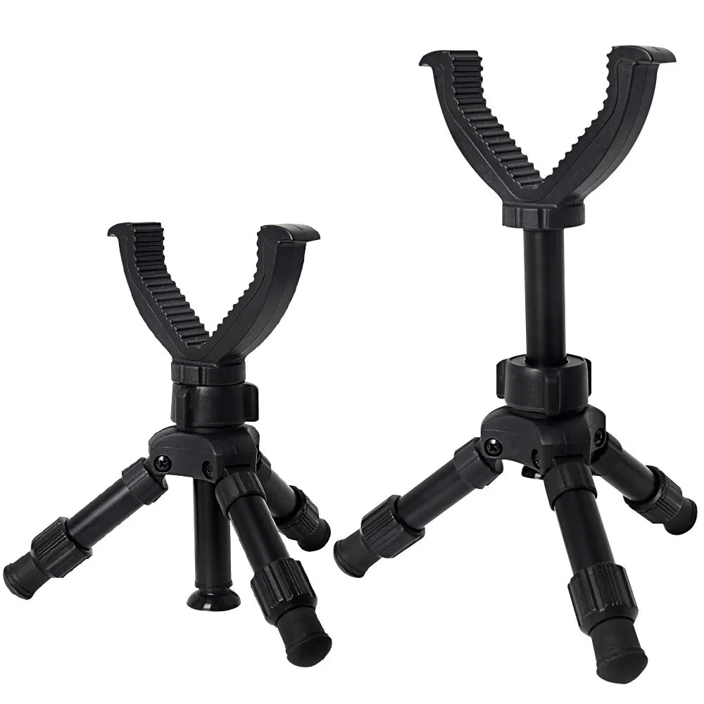 Portable Adjustable Rifle Tripod — Gun Support Monopod for Hunting & Outdoor Practice