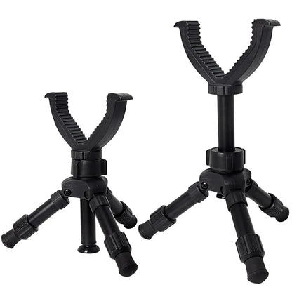 Portable Adjustable Rifle Tripod — Gun Support Monopod for Hunting & Outdoor Practice