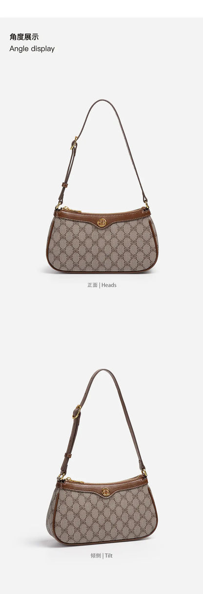 Designer Luxury Women’s Underarm Tote Bag – Fashionable Single-Shoulder Crossbody Bag for Commuting