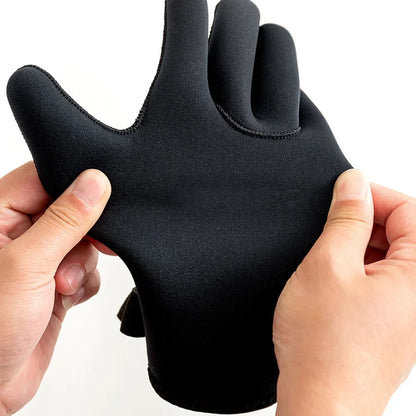 Ultimate Grip & Flexibility: 3mm Neoprene Diving & Surfing Gloves - Thermal, Anti-Slip for Spearfishing, Swimming, Kayaking