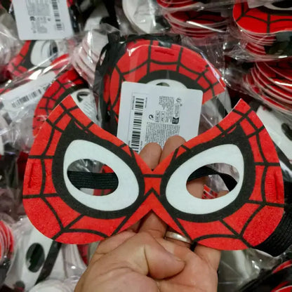 Spider-Inspired Cosplay Eye Mask Set – Funny Superhero Costume Accessories for Kids Halloween & Birthday Parties