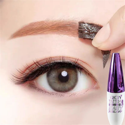 Long-Lasting 3-Day Tattoo Eyebrow Gel Cream – Easy Peel-Off, Smudge-Proof, Sweat-Resistant Waterproof Cosmetic