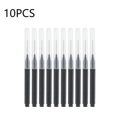 10/20/50PCS Mini Eyebrow & Lash Brushes – Disposable Bendable Brow Perm & Micro Eyelash Applicator Tools