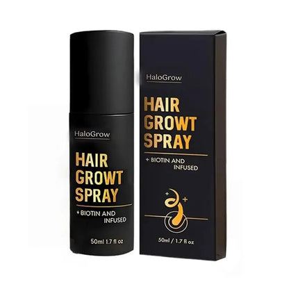 Halogrow Hair Growth Spray - Fast Scalp Serum Treatment for Hair Care, Strengthening & Hair Loss Prevention