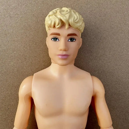 1/6 Boys Doll – 30cm Movable Joint Male Figure, Solid DIY Toy for Kids Birthday Gifts
