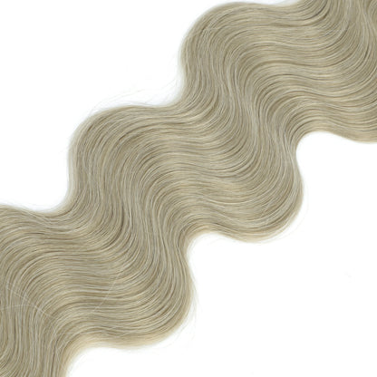 Colorful Body Wave Hair Bundles 613 Piano Blonde – Ombre Synthetic Hair Extensions, Thick Ponytail & Loose Deep Weaving
