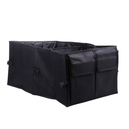 Universal Folding Car Trunk Organizer - Multifunctional Storage Container Bag for Tools, Food, and Accessories, Compact and Durable Trunk Box for All Cars