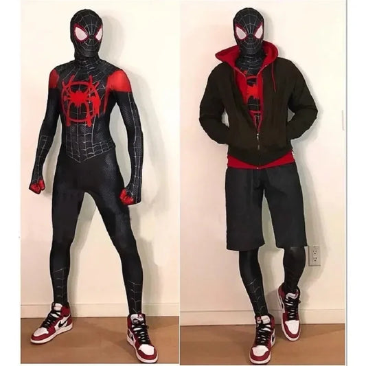 Spiderman Cosplay Costume – Adult & Kids Carnival Party Bodysuit, Movie Fan Cosplay Outfit for Boys & Girls