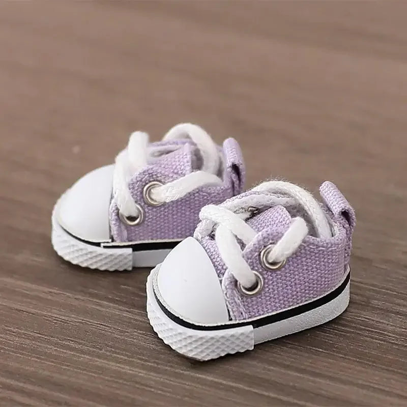 LABUBU 17cm Cotton Doll Shoes - Casual Sports Footwear for Dolls & Accessories