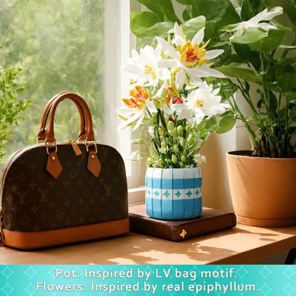 EDUCIRO Piphyllum Flower Bouquet Building Set – Botanical Bonsai Building Toy for Adults & Kids, Perfect Christmas Gift