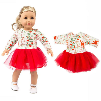 18-Inch American Girl Doll Clothes – Coat, Tights & Pants Outfit for Newborn & Baby Dolls