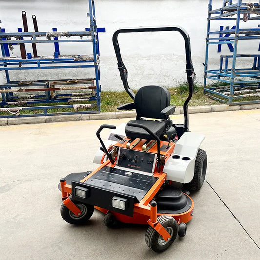 Customized 4-Stroke Remote Control All-Terrain Lawn Mower, Multifunctional Tracked Grass Cutting Machine
