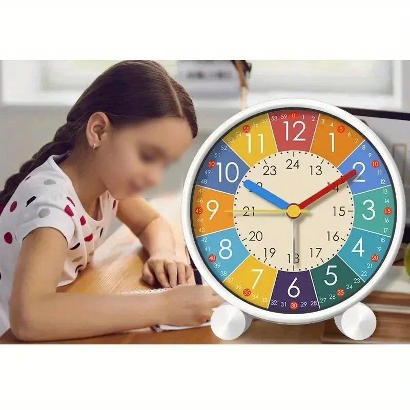 Early Learning Children’s Desktop Alarm Clock – Silent Wake-Up Clock for Bedroom & Living Room