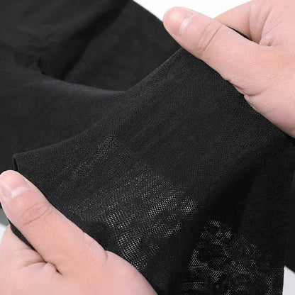 Vintage Gothic Sheer Pantyhose – Sexy Black Leopard Print Transparent Tights for Women