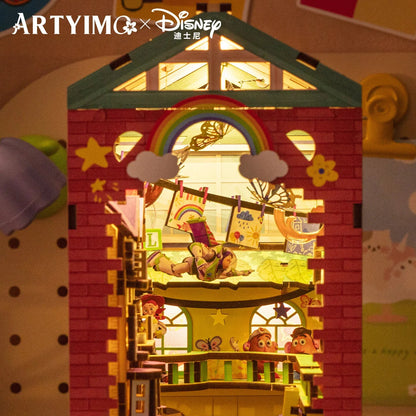 Toy Story 3D Metal Bookend Puzzle Kit - DIY Brain Teaser & Creative Desk Decor Gift