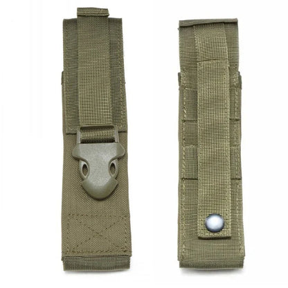 Tactical MOLLE EDC Waist Bag – Outdoor Flashlight & Tool Pouch for Camping, Hiking, Hunting & Field Use
