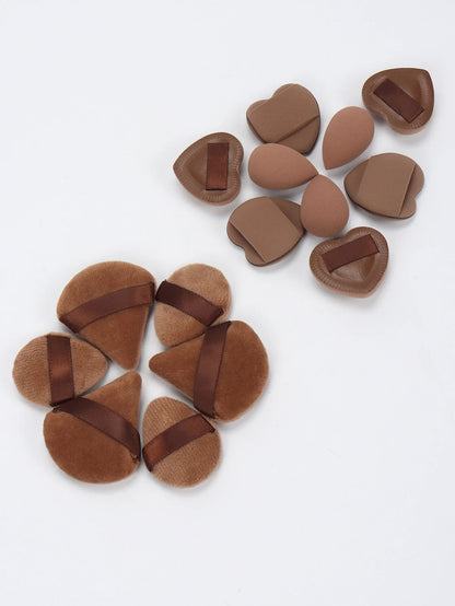 15/30/60 Mini Makeup Sponges – Beauty Powder Puff for Concealer, Liquid Foundation & Face Cosmetics
