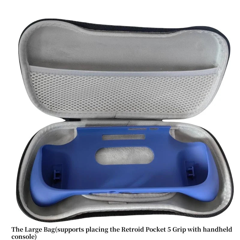 Retroid Pocket 5 Grip Storage Case – Anti-Fall Carry Bag & Handle Protector for RP5 / RPG2 / G2