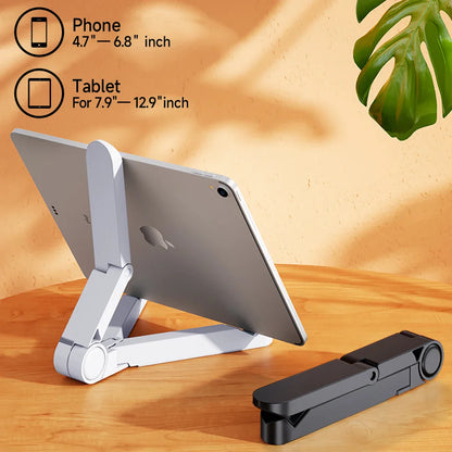Universal Tablet Holder – Desktop Folding Stand for Samsung, Xiaomi, iPad, Easy to Carry Mobile Phone Stand