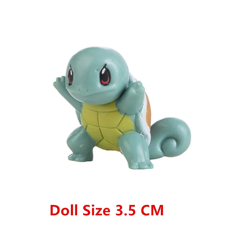 Pokemon Anime Figures – Pikachu, Eevee, Gengar & More Cartoon Action Model Toys for Kids, Bulk Purchase