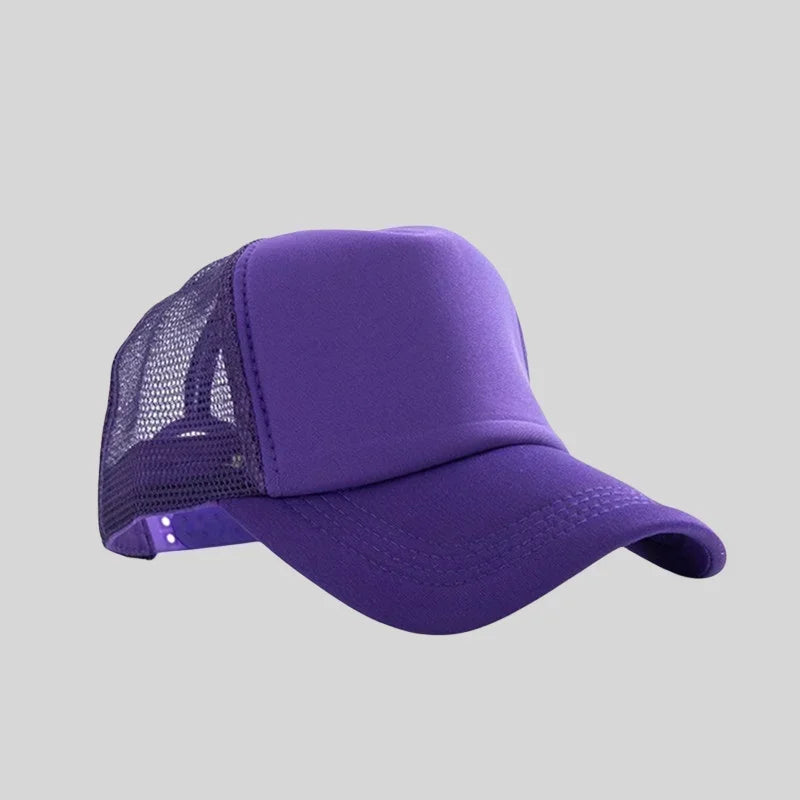 Personalized Logo Trucker Hats - Custom Foam Mesh Baseball Caps for Men & Women, Snapback Sun Hats