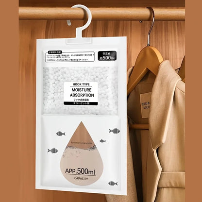 Reusable Moisture Absorber Bag – Closet & Wardrobe Deodorizer, Anti-Mold Humidity Control