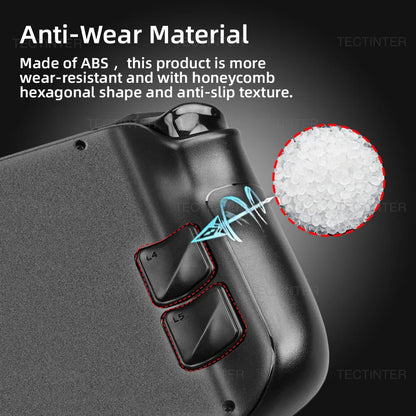 Back Button Enhancement Set for Steam Deck — Non-Slip Grip Pads Protective Kit for Steam Deck OLED Accessories