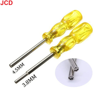 JCD 3.8mm & 4.5mm Security Screwdriver Bits – Disassemble Tools for Nintendo SNES, N64, NES
