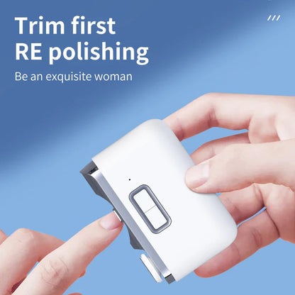 Xiaomi 2-in-1 Smart Electric Nail Clippers – Automatic Polished Armor Trim for Children’s Nail Care