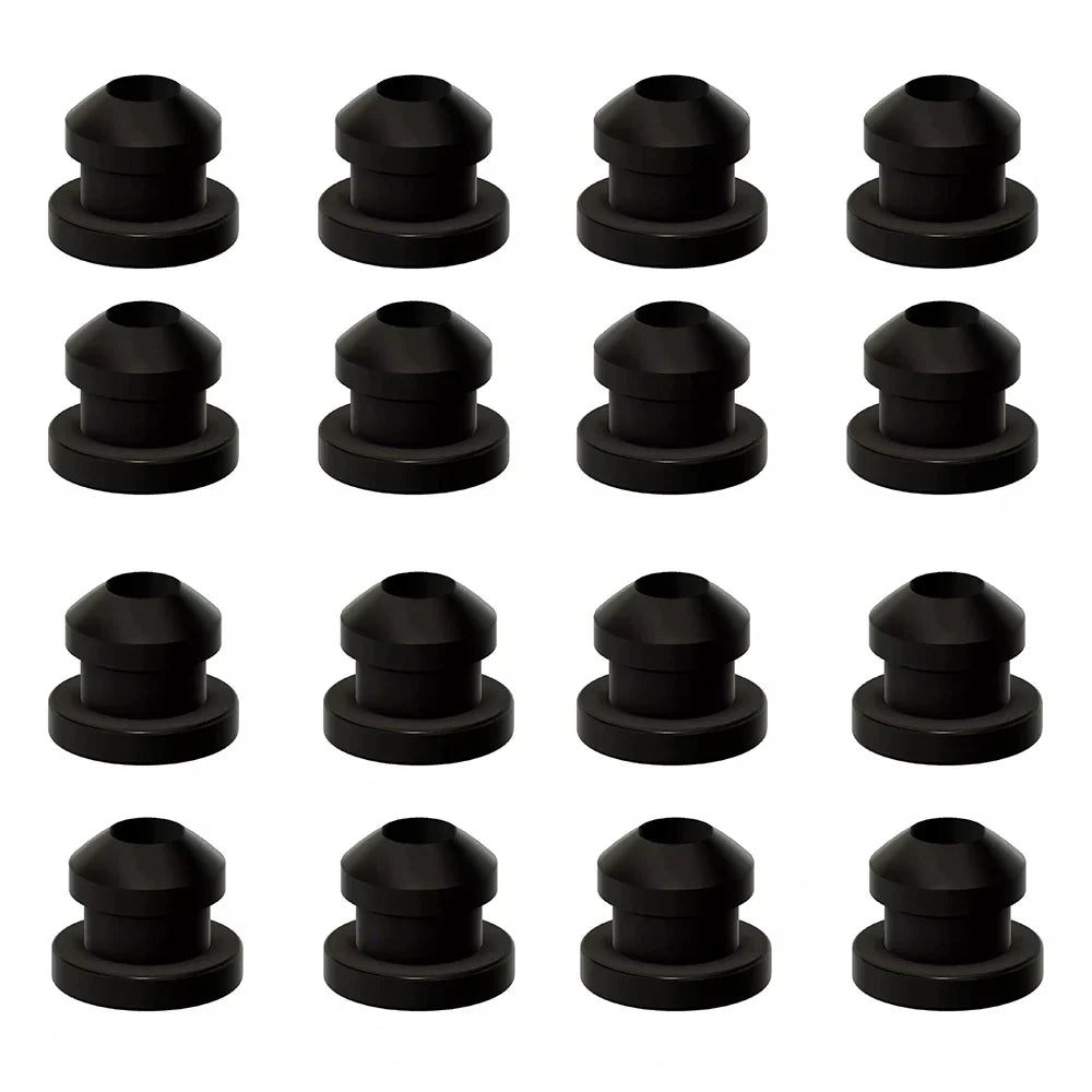16PCS Rubber Seal Grommet Set – Caravan & Camper Van Accessories for SMEV/Dometic Hob Support, Motorhome & Trailer Replacement Parts