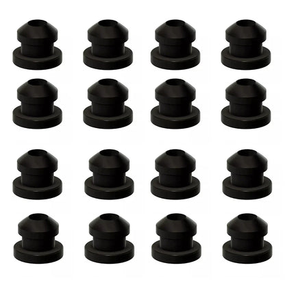 16PCS Rubber Seal Grommet Set – Caravan & Camper Van Accessories for SMEV/Dometic Hob Support, Motorhome & Trailer Replacement Parts