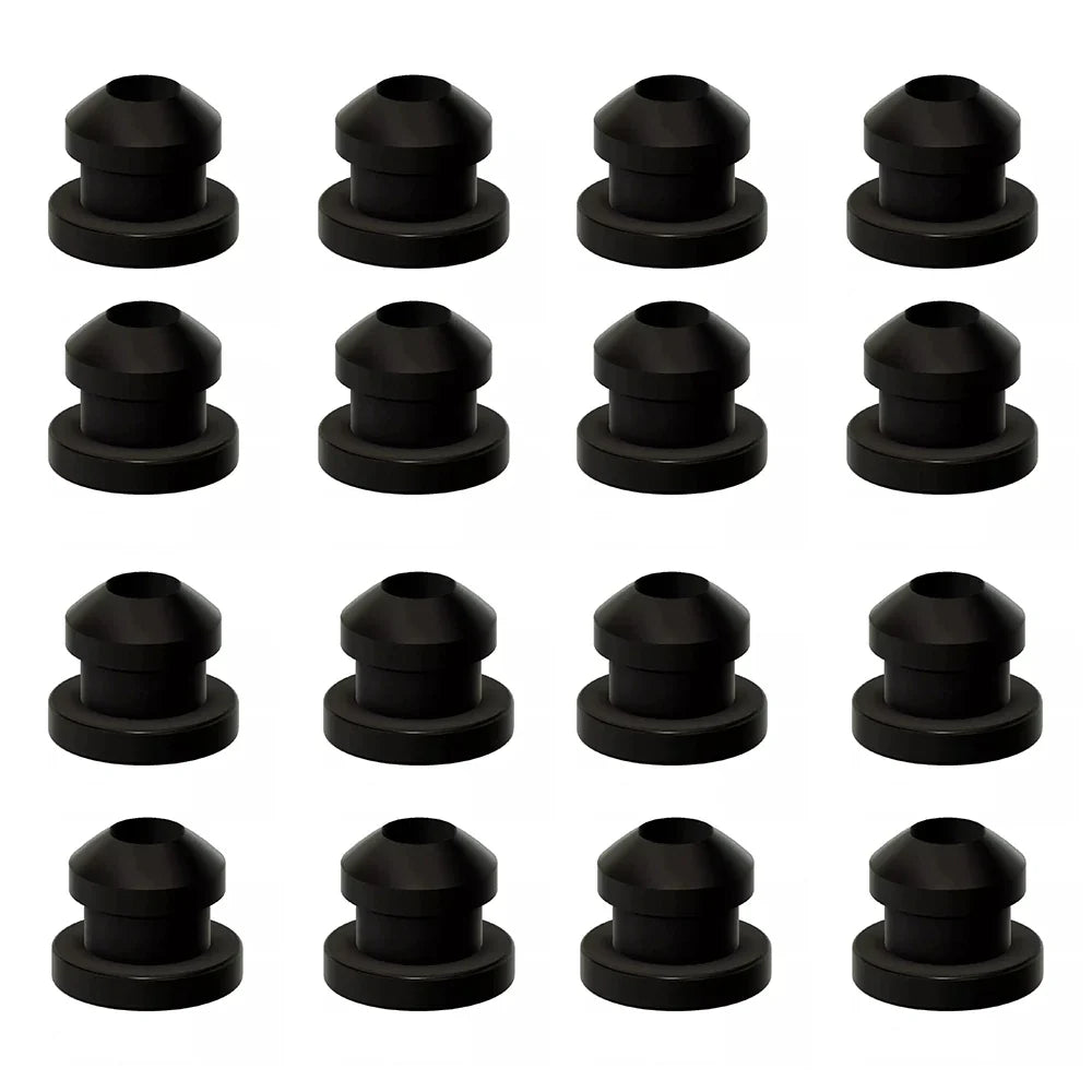 16PCS Rubber Seal Grommet Set – Caravan & Camper Van Accessories for SMEV/Dometic Hob Support, Motorhome & Trailer Replacement Parts