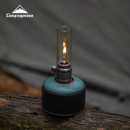 CAMPINGMOON Inflatable Aluminum Can Candle Light Set — Portable Camping & BBQ Atmosphere Lanterns