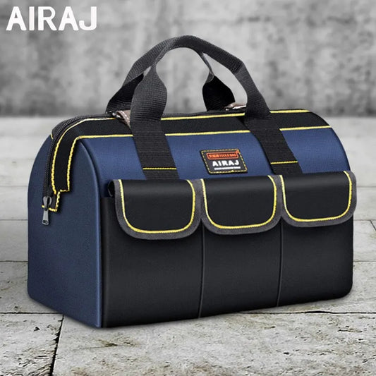 AIRAJ Multifunctional Tool Bags – 1680D Oxford Cloth, Waterproof and Wear-Resistant High Capacity Storage Bags for Electricians