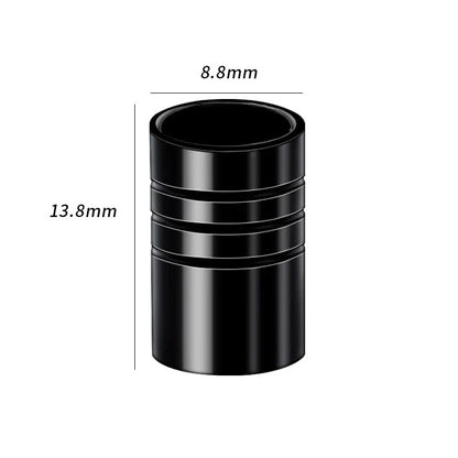 4PCS DC Comics Batman Car Tire Valve Caps — Knurled Aluminum Waterproof Accessories & Universal Car Gift