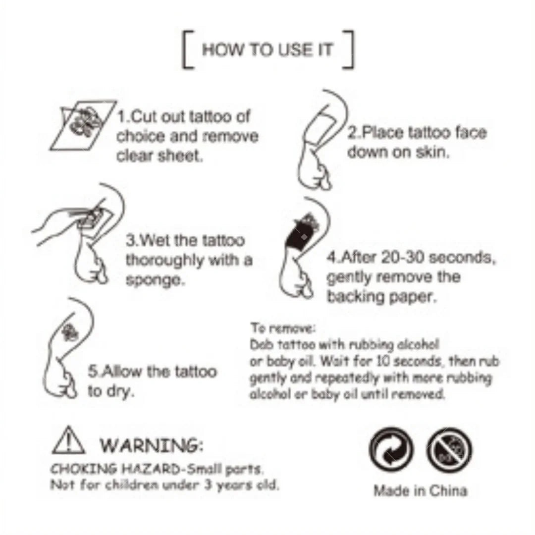 20-25pcs Rumi KPop Demon Hunters Temporary Tattoo Stickers – Cute Cartoon Waterproof Tattoos, Fun Party Gift Ideas