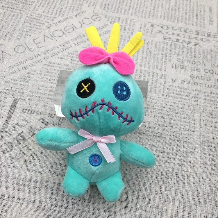 Disney Lilo & Stitch Plush Doll Keychain – Cute Stuffed Animal Pendant for Kids' Birthday & Christmas Gifts