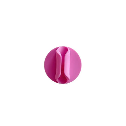 Silicone Lipstick Holder & Mobile Phone Stand — 3M Adhesive Universal Lazy Accessory with Round Lip Gloss Support