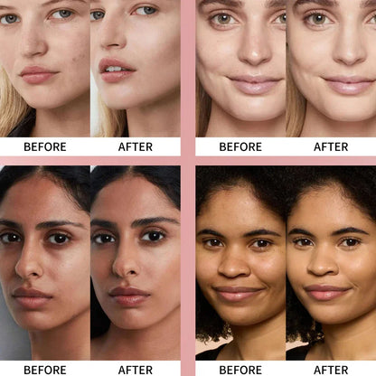 BB Cream Air Cushion Foundation - Full Coverage, Waterproof & Long-Lasting Brightening Makeup for Women - Korean Cosmetics