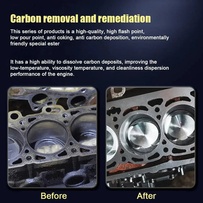 Sports Carbon Remover – Efficient Engine Cleaner & Noise Reduction Protection for Motor Anti-Knock Performance