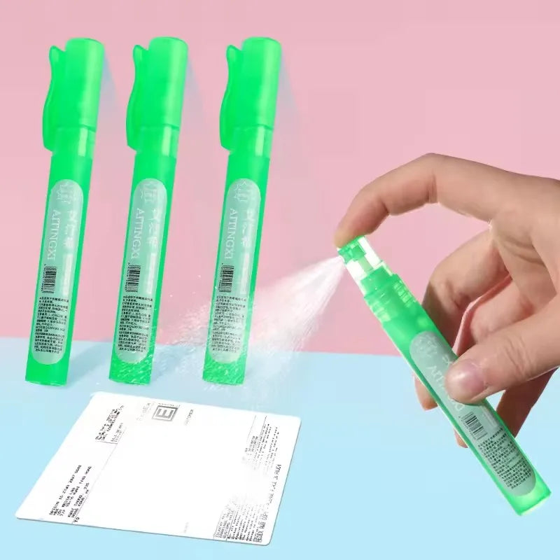 Privacy Protection Spray Pen for Thermal Paper – Portable Data Eraser & Correction Fluid for Receipts, Shipping Labels & Personal Information
