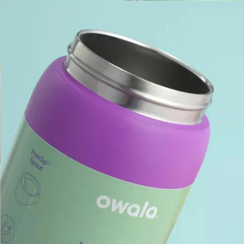 Owala Vacuum Flask & Thermos Water Bottle – Stainless Steel Thermal Mug for Cold & Hot Coffee Drinkware