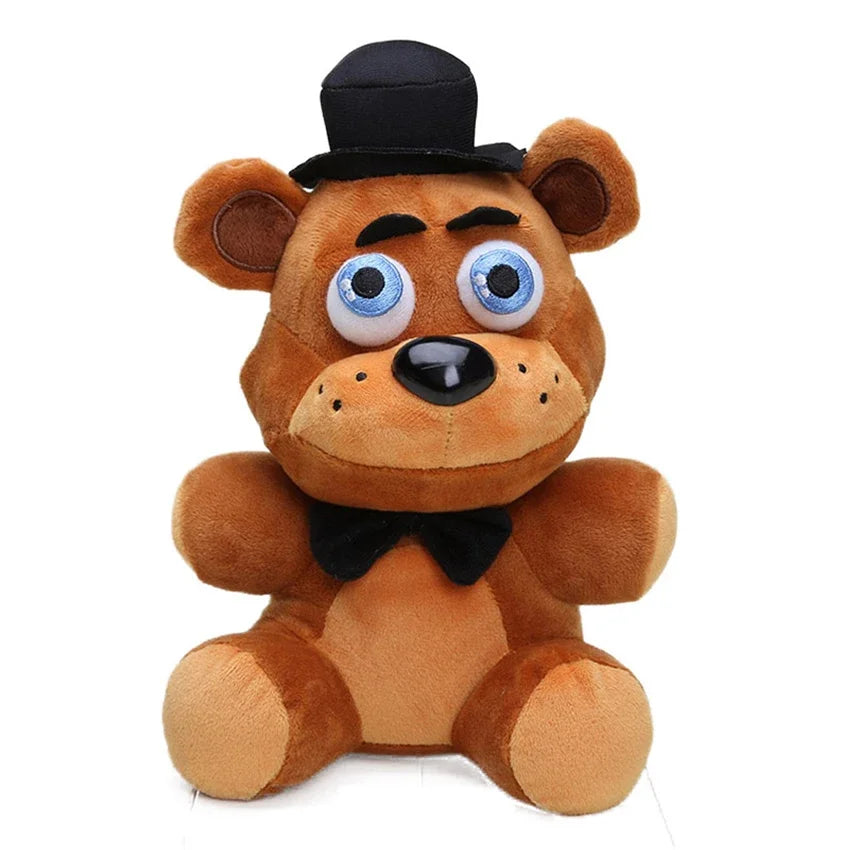 2025 Five Nights at Freddy’s Plush Toys — 18cm Bonnie, Foxy & Freddy Game Dolls for Kids