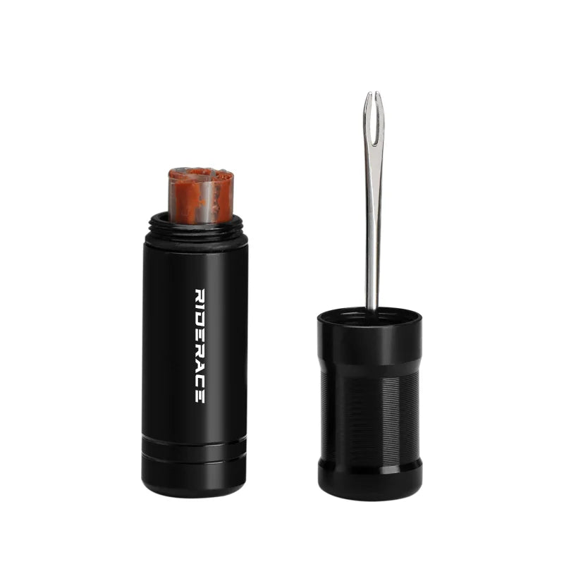 RIDERACE Bicycle Tire Repair Tool Kit — MTB & Road Bike Tubeless Puncture Sealant Set