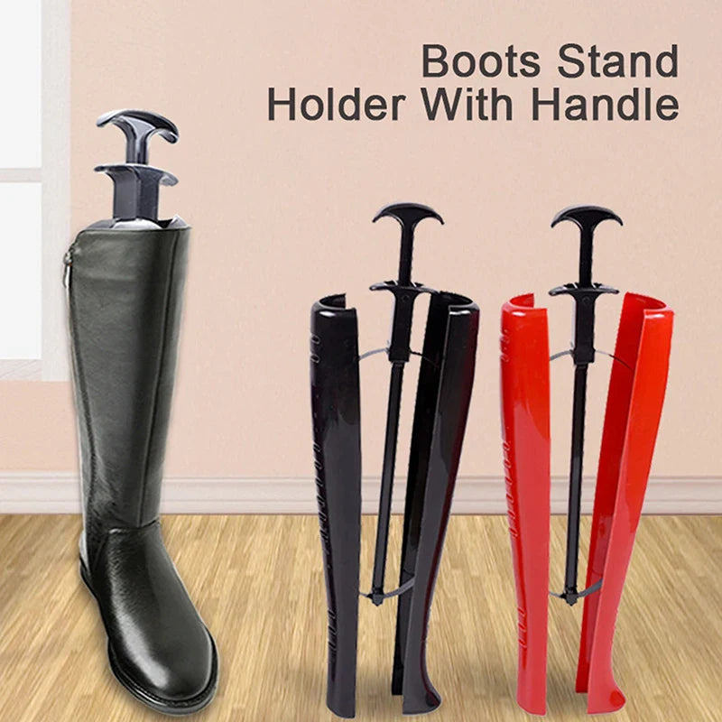 Boots Stand Holder with Handle – Practical Shoe Tree & Stretcher for Women’s Long Boots, Rack Supporter & Shaper