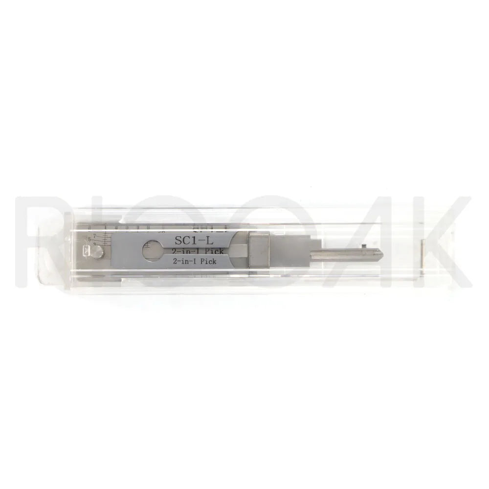 Lishi 2-in-1 Locksmith Tool — SS001, SS002, SS002R Pro, R52, KW1, KW5, SC1, SC4, SC20, M1/MS2, AM5, TE2 for Home & Civil Door Locks
