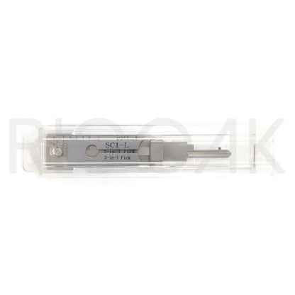 Lishi 2-in-1 Locksmith Tool — SS001, SS002, SS002R Pro, R52, KW1, KW5, SC1, SC4, SC20, M1/MS2, AM5, TE2 for Home & Civil Door Locks